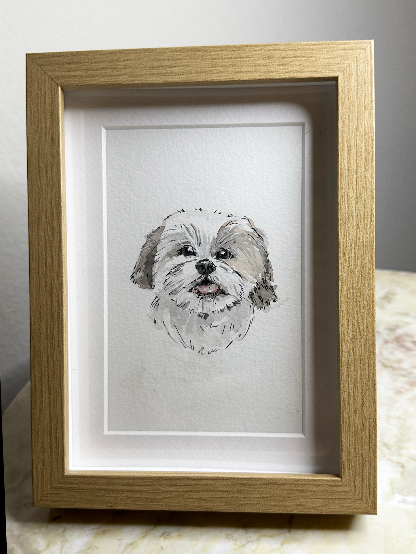 Custom Watercolor Pet Portrait